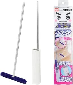 レック 激落ちくん 高密度ブラシ トレループ (階段用) くり返し使える ホコリ取り/ケースに通すとモップがキレイに                      レック 激落ちくん 高密度ブラシ トレループ (階段用) くり返し使える ホコリ取り/ケースに通すとモップがキレイに